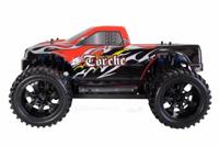 Amewi Torche Brushless 1:10 RC auto Elektro Monstertruck 4WD RTR 2,4 GHz Incl. accu en lader - thumbnail