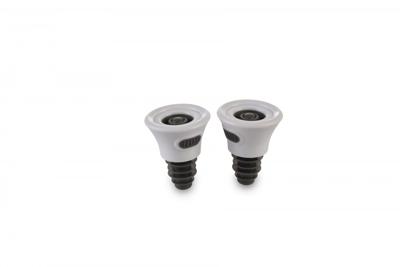 Solis 92286 Vacuüm Wijnfles Stopper 2 Stuks Wit/Zwart