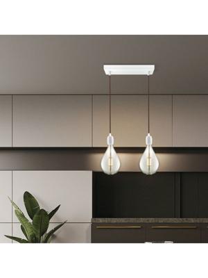 Light depot - Strijkijzersnoer 3-aderig - per meter - bruin - Outlet