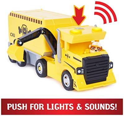 Paw Patrol Rubbles Mega Truck + Geluid