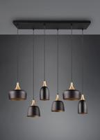 Trio Design hanglampChiraz zwart 6-lichts - 310500632 - thumbnail