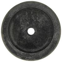 VidaXL Gootsteen 40x12 cm marmer zwart - thumbnail