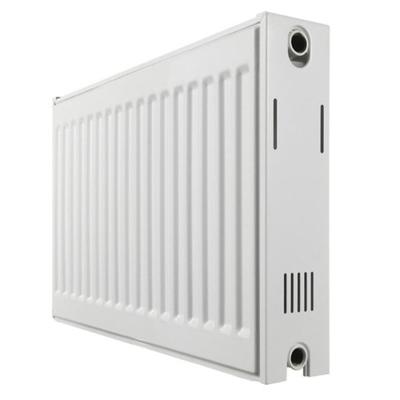 Paneelradiator Haceka Sanivesk Duo 80x90 cm Wit Zij-Aansluiting (1756 Watt)