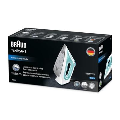 Braun TexStyle 3 - SI 3041 GR - Stoomstrijkijzer Braun TexStyle 3 - SI 3041 GR - Stoomstrijkijzer