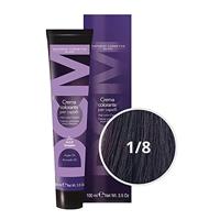DCM Hair Color Cream 1/8 Violet Black Haarverf 100ml - thumbnail