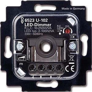 Bush Jaeger Inbouw LED dimmer 2-100watt Bush Jaeger 4691160 Bush Jaeger Inbouw LED dimmer 2-100watt Bush Jaeger 4691160