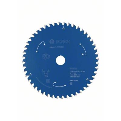 Bosch Accessories Kreissägeblatt Ø 165x20x1,5mm 48 WZ HM Expert for Wood 2608644509 Cirkelzaagblad 165 x 20 mm Aantal tanden: 48 1 stuk(s)