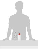 Drinkfles Crystal Deluxe Midi 320 ml - thumbnail