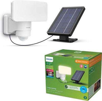 Philips LED Tylus 929004632201 Wandlamp op zonne-energie met bewegingsmelder LED 6 W Wit Philips LED Tylus 929004632201 Wandlamp op zonne-energie met bewegingsmelder LED 6 W Wit