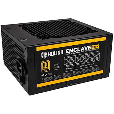Kolink Enclave PC-netvoeding 700 W ATX 80 Plus Gold Kolink Enclave PC-netvoeding 700 W ATX 80 Plus Gold