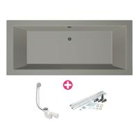 Ligbad Society 190X90X50 cm Cement MegaBath - thumbnail