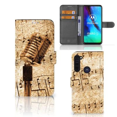 Motorola Moto G Pro | Telefoonhoesje met foto | Bladmuziek