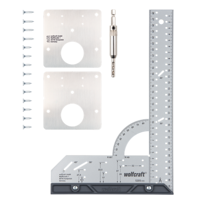 Wolfcraft Projectset 'Reparatie van potscharnieren' - 8657000
