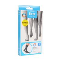 Bota Relax 280 Katoen Korte Kous Zwart N1 - thumbnail