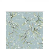 Ambiente Servet Mistletoe All Over 25cm Kerst Cocktailservet - thumbnail