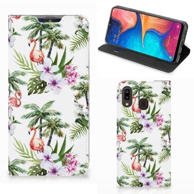 Samsung Galaxy A30 | Hoesje maken | Flamingo Palms