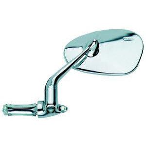 Busch & Muller spiegel links busch & müller 913/3pl bevestiging in stuur chroom