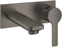 GROHE Lineare waterbesparende afbouwdeel v. inbouw wandkraan m-size met uitloop 14.9cm brushed hard graphite 19409AL1 - thumbnail
