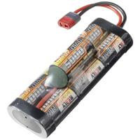 Reely NiMH accupack 8.4 V 5000 mAh Aantal cellen: 7 Sub-C Hump T-stekkersysteem - thumbnail
