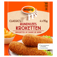Mora Classics Rundvlees Kroketten 4 x 70 g bij Jumbo - thumbnail