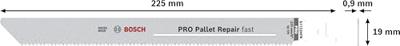 Bosch Accessoires PRO Pallet Repair fast S1122HFR zaagblad | 0 |9 x 19 x 225 mmm 5 stuks - 2608659064