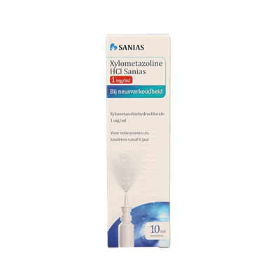 Xylometazoline HCI 1mg spray 10 Milliliter