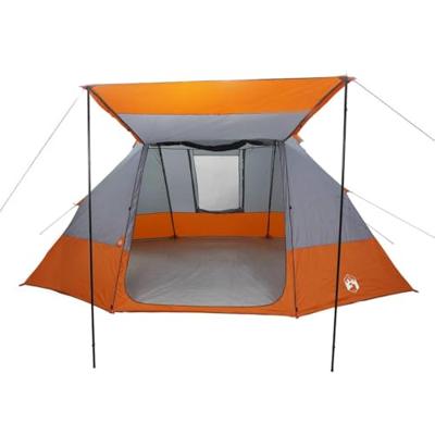 Tent Grijs en oranje 482 x 360 x 227 cm Tent Grijs en oranje 482 x 360 x 227 cm