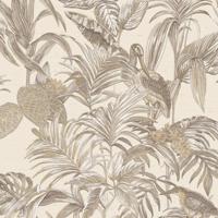 Dutch Wallcoverings Wallstitch/Bs1 Bird Of Paradise Crm - Creme - thumbnail