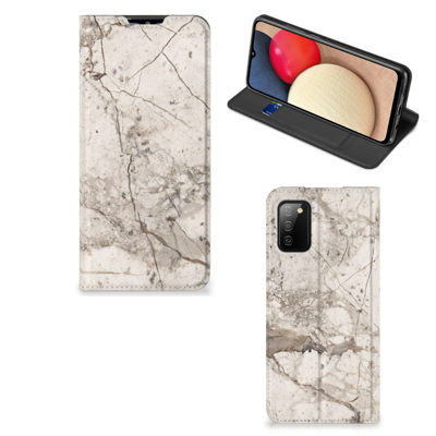 Samsung Galaxy M02s | A02s | Standcase | Marmer Beige