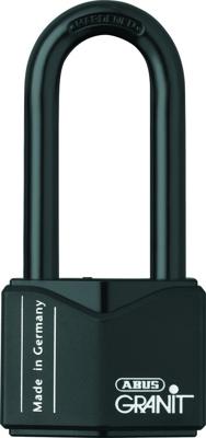 Abus Granit Plus Gehard stalen hangslot met lange beugel 75mm - 12088