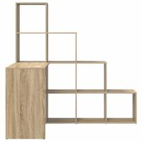 Hoekbureau Sonoma eiken 101,5 x 149,5 x 149,5 cm Bewerkt hout - thumbnail