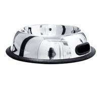 Nobleza Voerbak met handgrepen - RVS - Maat S - thumbnail