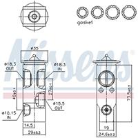 NISSENS Airconditioning regelaar 999388 - thumbnail