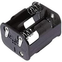 MPD BH22CL Batterijhouder Aantal cellen: 4 C (baby) Soldeeraansluiting (l x b x h) 61 x 54 x 40 mm - thumbnail