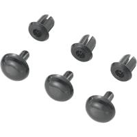 TRU COMPONENTS TC-SRR-450K203 TC-10820820 Splijtnagel Schachtdiameter 4 mm Zwart 1000 stuk(s) - thumbnail