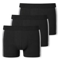 3-pack heren boxershort 95/5 - Stripe - Gestreept heren ondergoed - Blauw - Zwart - Combi - thumbnail