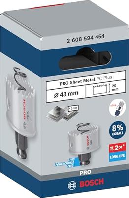 Bosch Accessoires PRO Sheet Metal PC Plus gatzaag | 48 mm - 2608594454 Bosch Accessoires PRO Sheet Metal PC Plus gatzaag | 48 mm - 2608594454