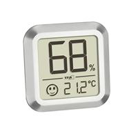 TFA Dostmann Humidore 30.5056.54 Thermo- en hygrometer Zilver - thumbnail