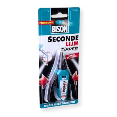 Bison secondelijm met tipper Bison secondelijm met tipper