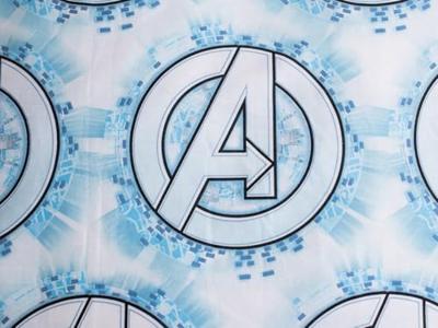 Marvel Avengers Dekbedovertrek Heroes - 140 x 200 cm - 70 x 90 cm