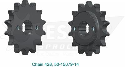 ESJOT Sprocket 428 14z standard