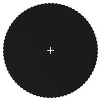 Springmat voor 14 feet/4,27 m ronde trampoline stof zwart - thumbnail