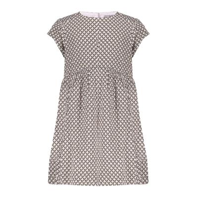 Frankie & Friends Meisjes jurk - Bonobo - Print beach blush/cool bruin/wit