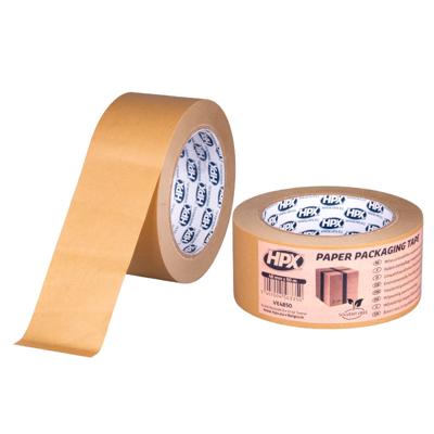 HPX Producten/verpakkingstape eco fc gekeurd papier 48mm x 50m HPX Producten/verpakkingstape eco fc gekeurd papier 48mm x 50m