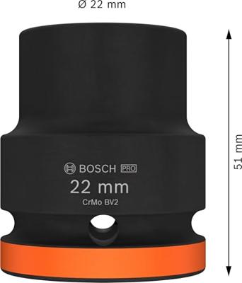Bosch Accessories 2608003059 2608003059 Zeskant Verwisselbare kop Vierkant