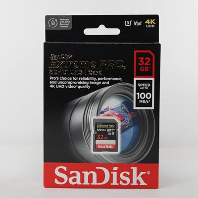 Sandisk SDHC geheugenkaart - 32GB - ExtremePro - U3 Sandisk SDHC geheugenkaart - 32GB - ExtremePro - U3