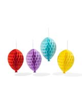 HEMA Honeycomb ballon 4 stuks - thumbnail