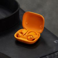 Beats Powerbeats Pro 2, draadloze oortjes met bluetooth, ruisonderdrukking, hartslagmeting, IPX4 en tot 45 uur batterijduur, draadloze oplaadcase. Werkt met Apple en Android - electric orange - thumbnail