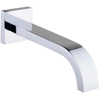 Wiesbaden Baduitloop - Vierkant - 20cm - 1/2inch - Chroom