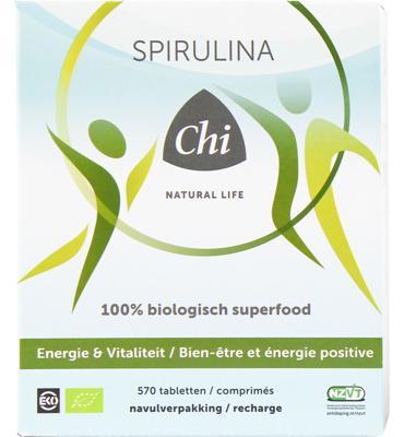 Chi Spirulina navul bio 570 Tabletten